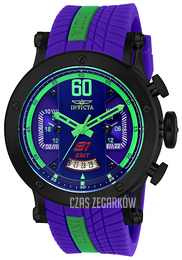 Invicta S1 Purpurowy/Guma Ø48 mm 21511