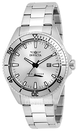 Invicta Pro Diver Srebrny/Stal Ø45 mm 21560