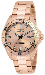 Invicta Pro Diver Różowe złoto/Stal w kolorze różowego złota Ø45 mm 21561