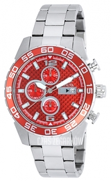 Invicta Specialty Czerwony/Stal Ø46 mm 21567