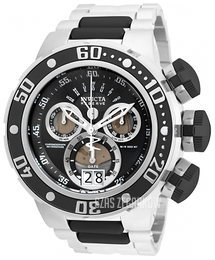 Invicta Reserve Czarny/Stal Ø52 mm 21606