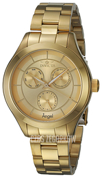 Invicta Angel Żółte złoto/Stal w odcieniu złota Ø40 mm 21694