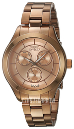 Invicta Angel Różowe złoto/Stal w kolorze różowego złota Ø40 mm 21695