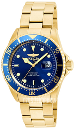 Invicta Pro Diver Niebieski/Stal w odcieniu złota Ø43 mm 22063