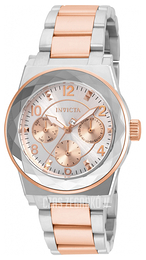 Invicta Angel Srebrny/Stal w kolorze różowego złota Ø38 mm 22109