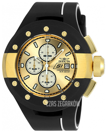 Invicta S1 Żółte złoto/Guma Ø52 mm 22437