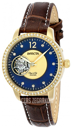Invicta Wielokolorowy/Skóra Ø34 mm 22621