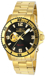 Invicta Czarny/Stal w odcieniu złota Ø43 mm 22625