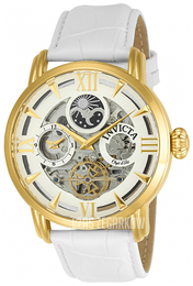 Invicta Biały/Skóra Ø47 mm 22652