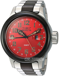 Invicta Russian Diver Czerwony/Stal Ø53.5 mm 22844