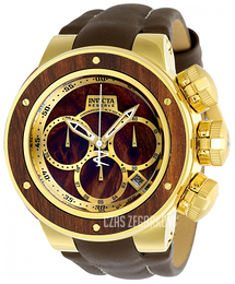 Invicta Reserve Brązowy/Skóra Ø52 mm 22942