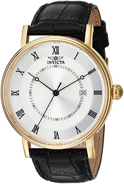 Invicta Vintage Srebrny/Skóra Ø42 mm 23021