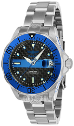 Invicta Pro Diver Czarny/Stal Ø38 mm 23151