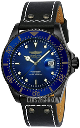 Invicta Pro Diver Niebieski/Skóra Ø43 mm 23232