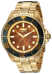 Invicta Pro Diver Brązowy/Stal w odcieniu złota Ø47 mm 23419