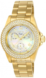 Invicta Angel Biały/Stal w odcieniu złota Ø40 mm 23576
