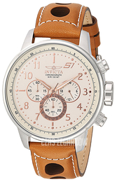 Invicta S1 Beżowy/Skóra Ø47 mm 23596