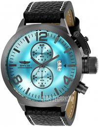 Invicta Corduba Niebieski/Skóra Ø52 mm 23683