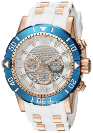 Invicta Pro Diver Srebrny/Stal w kolorze różowego złota Ø50 mm 23710
