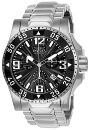 Invicta Excursion Czarny/Stal Ø49 mm 23900