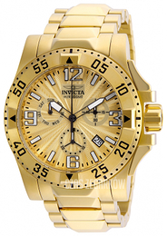 Invicta Excursion Żółte złoto/Stal w odcieniu złota Ø49.5 mm 23902