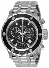 Invicta Subaqua Czarny/Stal Ø52 mm 23919