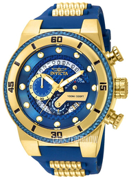 Invicta S1 Niebieski/Stal w odcieniu złota Ø51 mm 24224