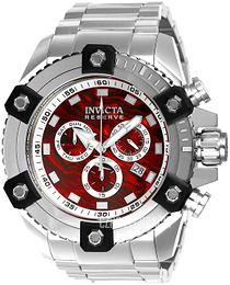 Invicta Reserve Czerwony/Stal Ø56 mm 24325