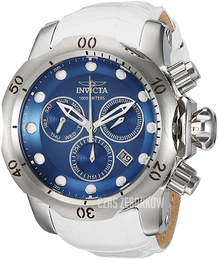 Invicta Niebieski/Skóra Ø53.7 mm 24350