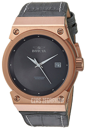 Invicta Akula Czarny/Skóra Ø40 mm 24463