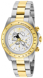 Invicta Biały/Stal w odcieniu złota Ø39.5 mm 24483