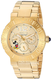 Invicta Żółte złoto/Stal w odcieniu złota Ø40 mm 24499