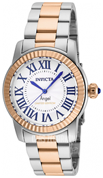 Invicta Angel Biały/Stal w kolorze różowego złota Ø38 mm 24619