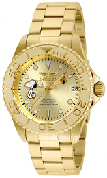 Invicta Other Żółte złoto/Stal w odcieniu złota Ø36 mm 24795