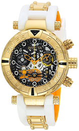 Invicta Szkieletowa tarczy/Stal w odcieniu złota Ø38 mm 24882