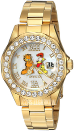 Invicta Character Collection Biały/Stal w odcieniu złota Ø38 mm 24886