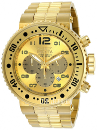 Invicta Pro Diver Żółte złoto/Stal w odcieniu złota Ø52 mm 25076