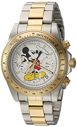 Invicta Srebrny/Stal w odcieniu złota Ø39.5 mm 25193