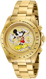 Invicta Żółte złoto/Stal w odcieniu złota Ø39.5 mm 25196