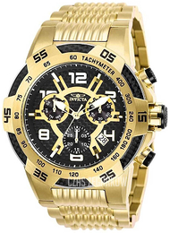 Invicta Speedway Czarny/Stal w odcieniu złota Ø51 mm 25286
