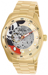 Invicta Wielokolorowy/Stal w odcieniu złota Ø44 mm 25451
