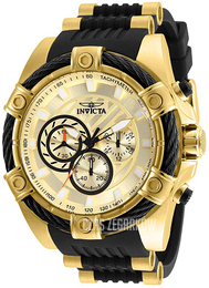 Invicta Żółte złoto/Stal w odcieniu złota Ø52 mm 25526
