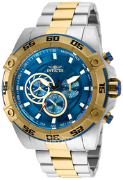 Invicta Speedway Niebieski/Stal w odcieniu złota Ø52 mm 25538
