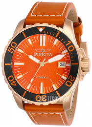 Invicta Pro Diver Pomarańczowy/Skóra Ø45 mm 25646