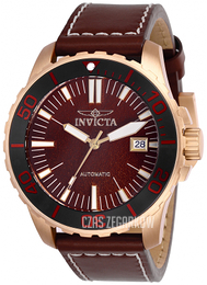 Invicta Pro Diver Brązowy/Skóra Ø45 mm 25647