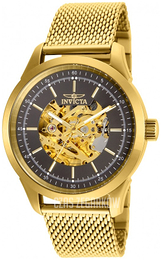 Invicta Vintage Szary/Stal w odcieniu złota Ø45 mm 25737