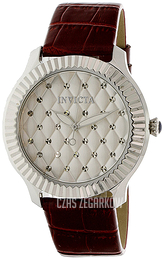 Invicta Angel Srebrny/Skóra Ø40.5 mm 25743