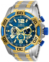 Invicta Pro Diver Niebieski/Stal w odcieniu złota Ø50 mm 25855