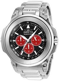 Invicta Reserve Czarny/Stal Ø54.7 mm 25926