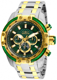 Invicta Speedway Zielony/Stal w odcieniu złota Ø50 mm 25948